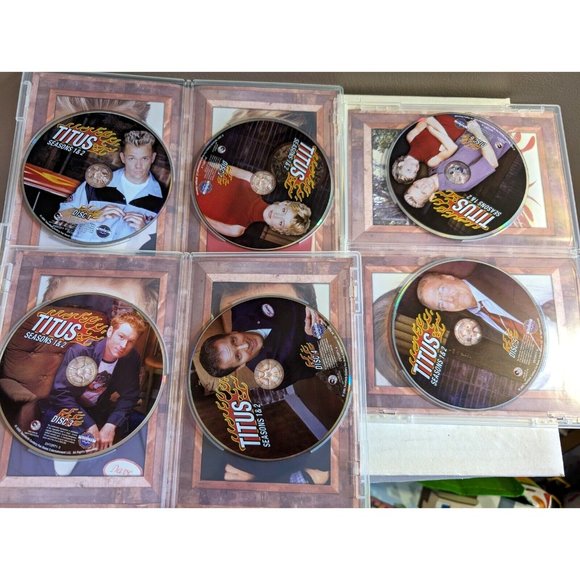 Titus - The Complete First And Second Seasons (DVD, 2000 6 Discs) Commentaries - Picture 4 of 5